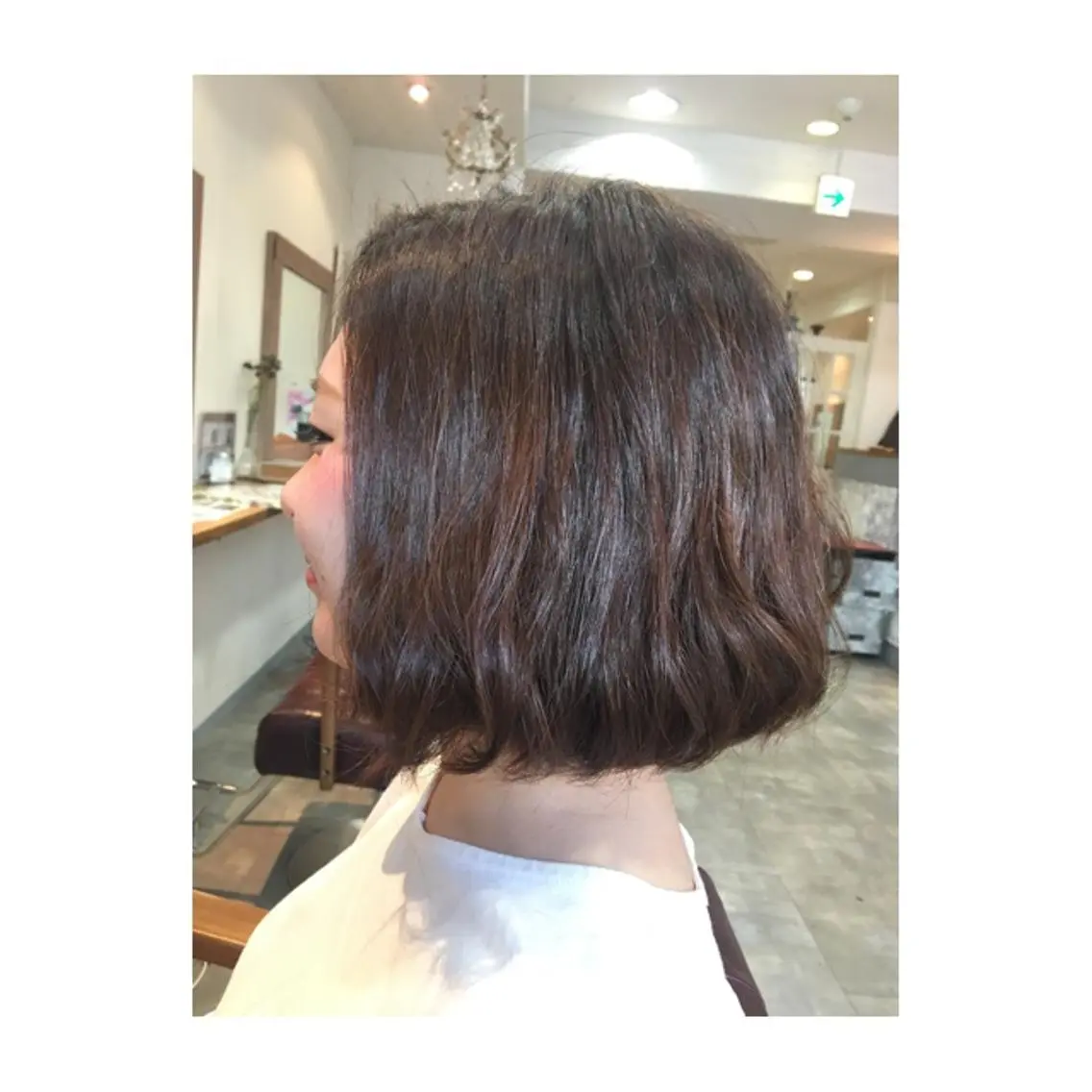 ミディアム カラー ベージュカラー Topstylist HARUのヘアスタイル
