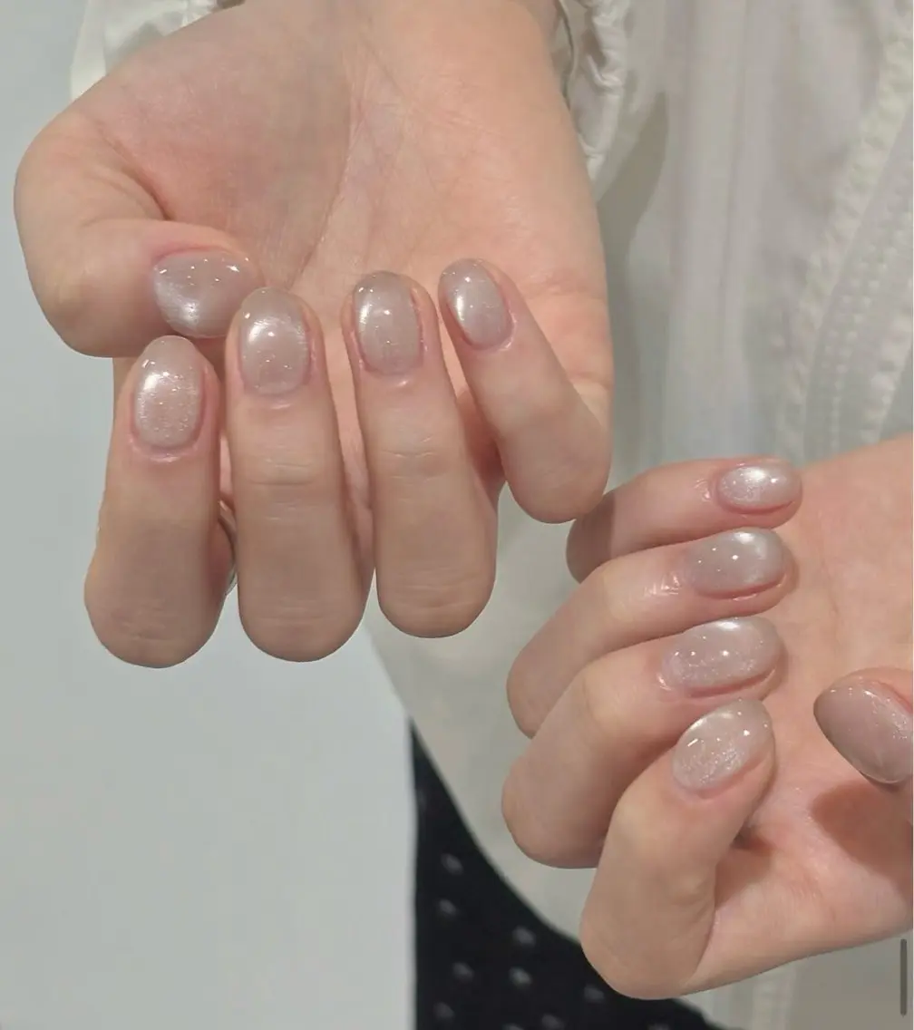 ネイル マグネットネイル ハンドネイル sora ❄️のネイルデザイン