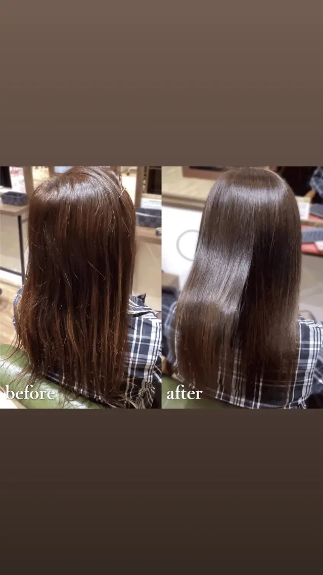 セミロング 川中 琉以のヘアスタイル