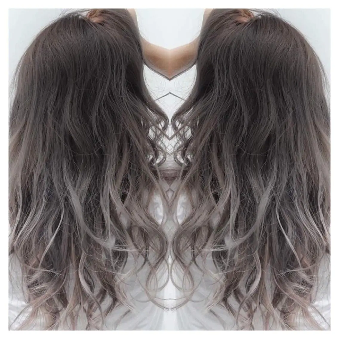 セミロング ロング カラー biscohair 髪にドラマを。のヘアスタイル