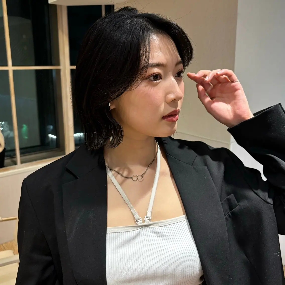 ショート カット 似合わせカット⌇ヘア セット⌇A i‎🤍のヘアスタイル