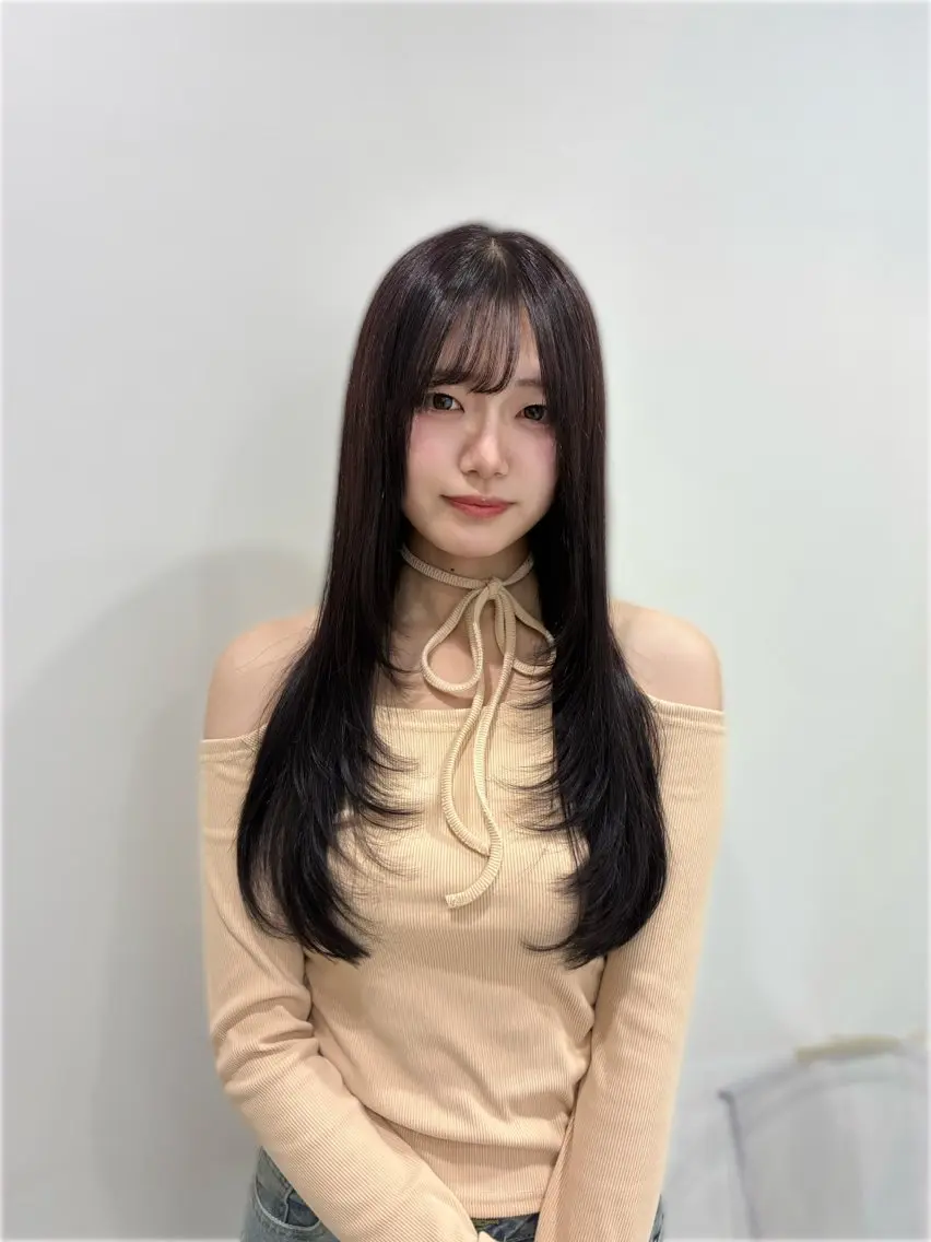 【🇰🇷韓国風レイヤーカット✂️】＋オリジナルトリートメント✨の写真