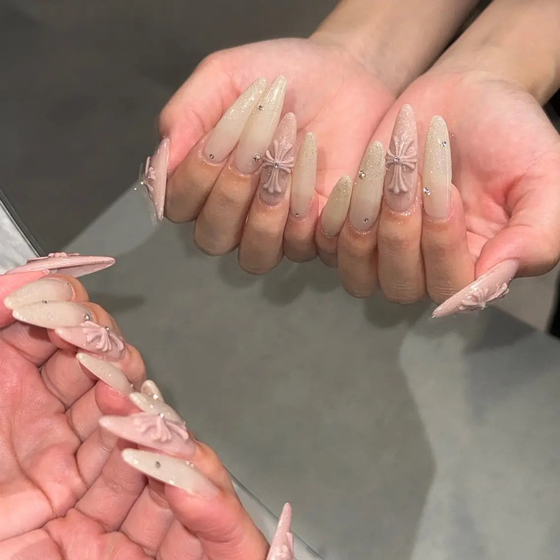 ネイル ハンドネイル 💖𝓜𝓲𝓸 /8月予約受付中💖のネイルデザイン