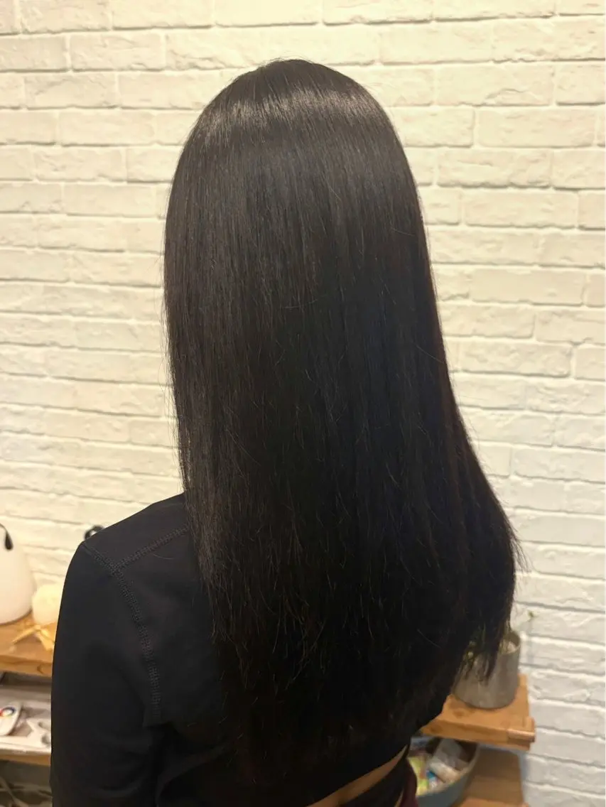 ロング カラー 🪐vision🪐 はなのヘアスタイル