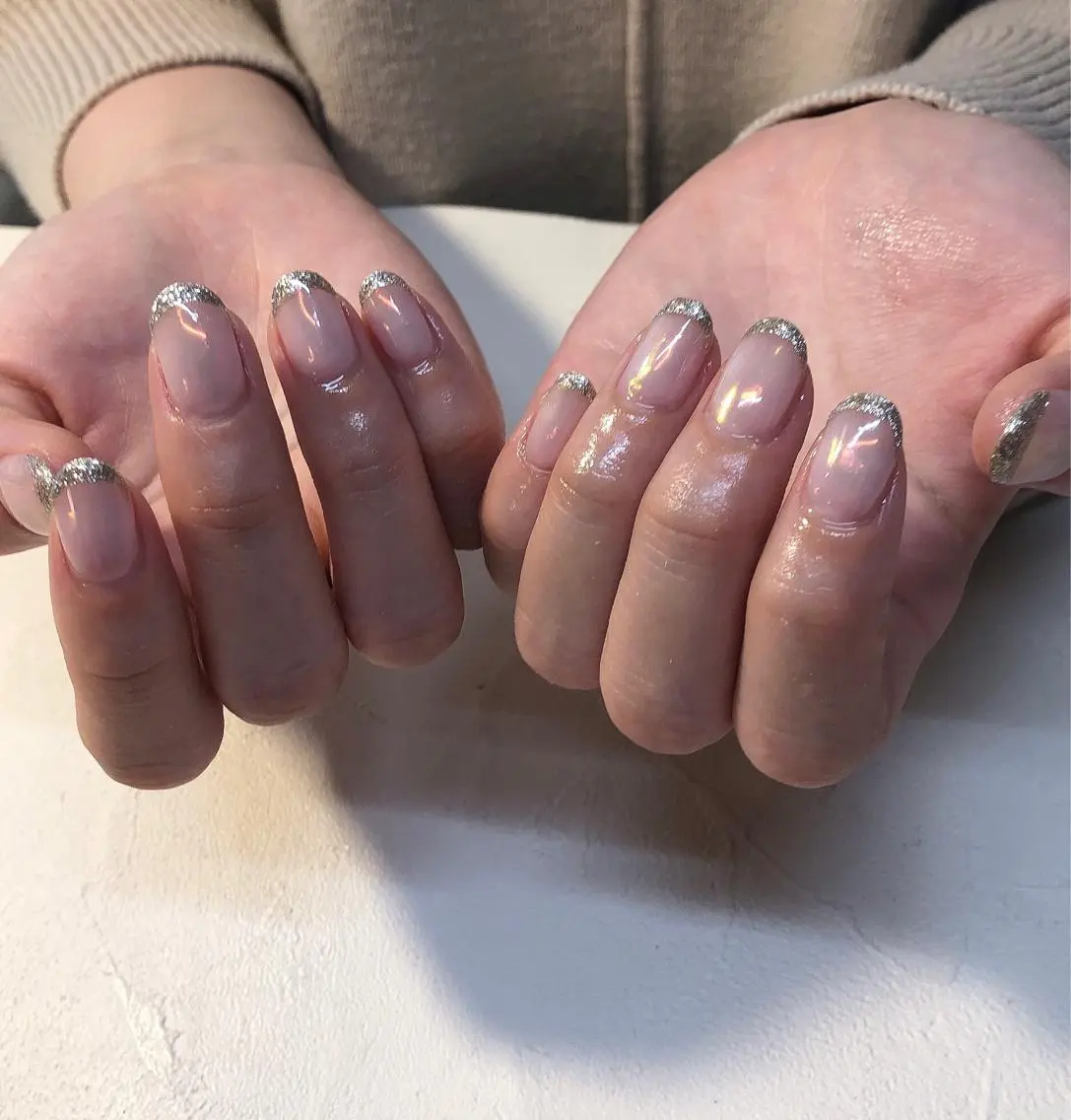 ネイル フレンチネイル ハンドネイル nails 🎀meのネイルデザイン
