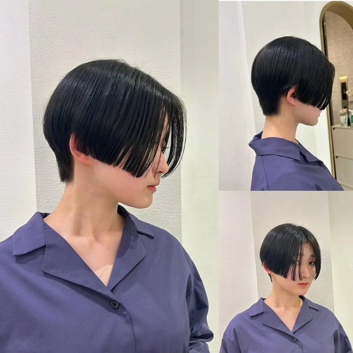 ショート 韓国レイヤー✂︎ yuka♥️のヘアスタイル