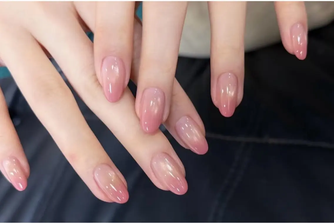 ネイル ハンドネイル H3 Nail Tsuki🦋💙のネイルデザイン