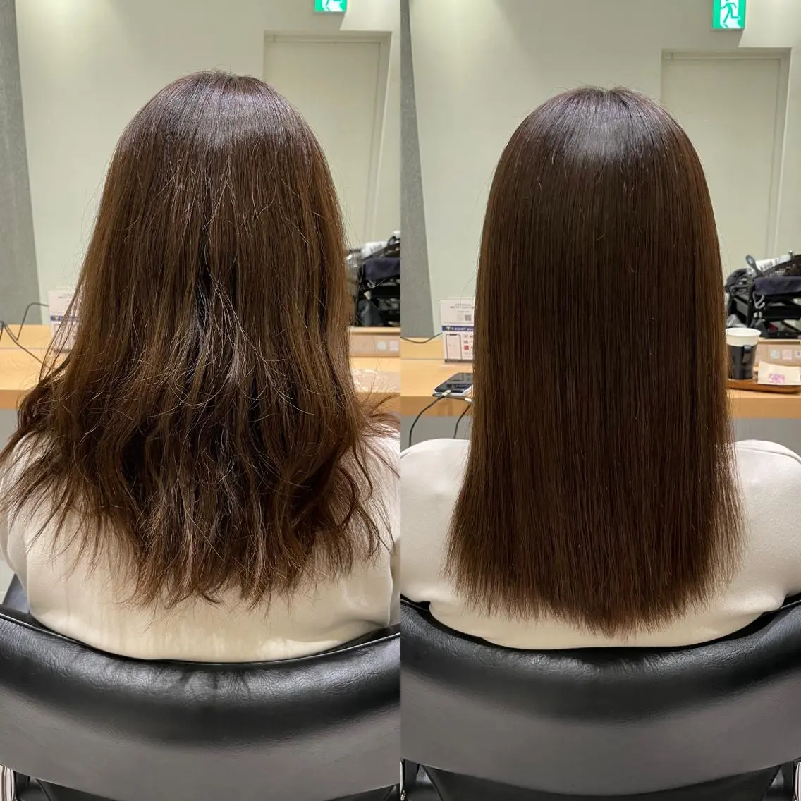 ミディアム 髪質改善 トリートメント 酸熱トリートメント 髪質改善ヘアケア 艶髪特化/上田のヘアスタイル