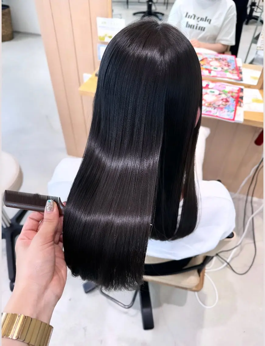 【ご褒美クーポン💇♀️🌼】カット➕ちゅるん🎗️トリートメント➕5分ヘッドスパ🐣🧡の写真