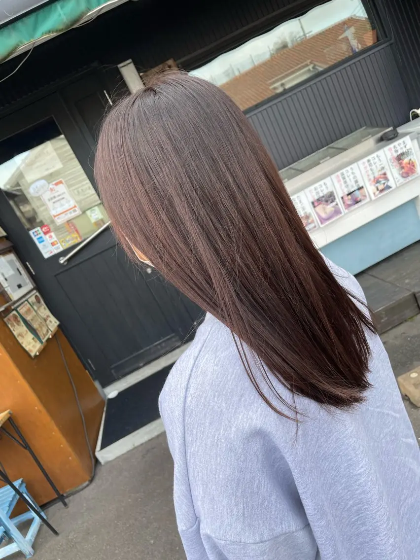 セミロング カラー JowA✂︎ 目片夏実のヘアスタイル