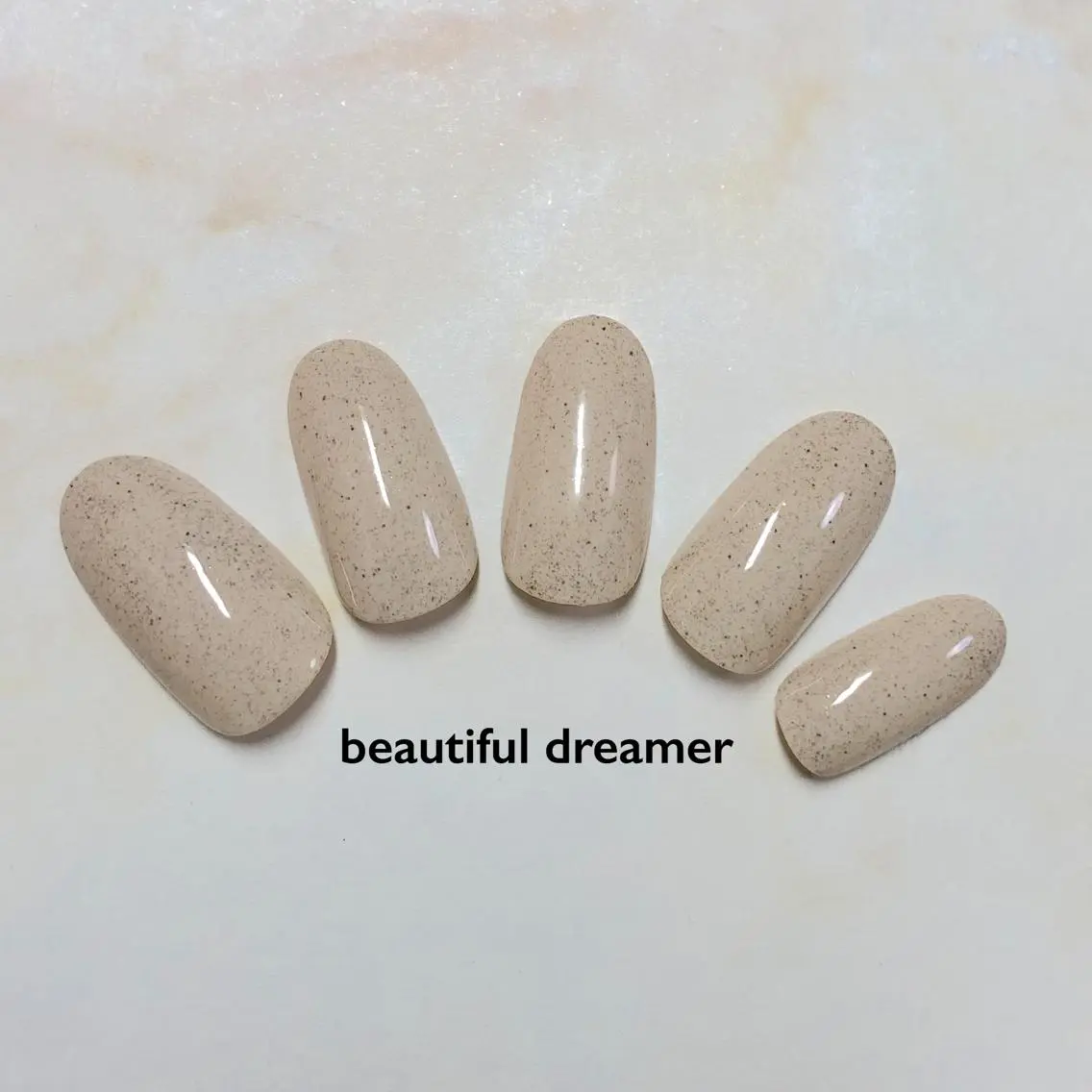 Hand【OneColor】ワンカラーorクリア仕上げ✨(ファイリング&ドライケア込み)🍊シンプルの写真