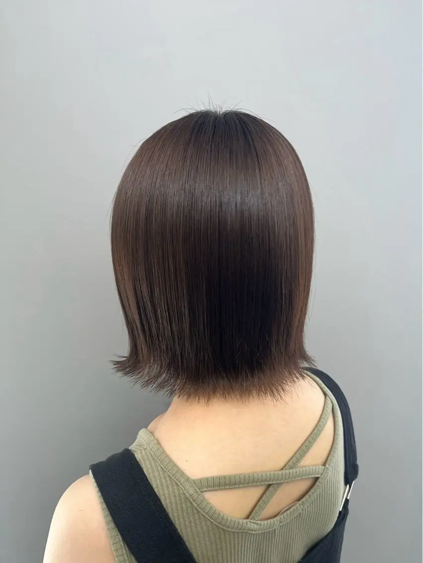 ショート カラー ブラウンカラー ヘアカラー 中山 達斗のヘアスタイル
