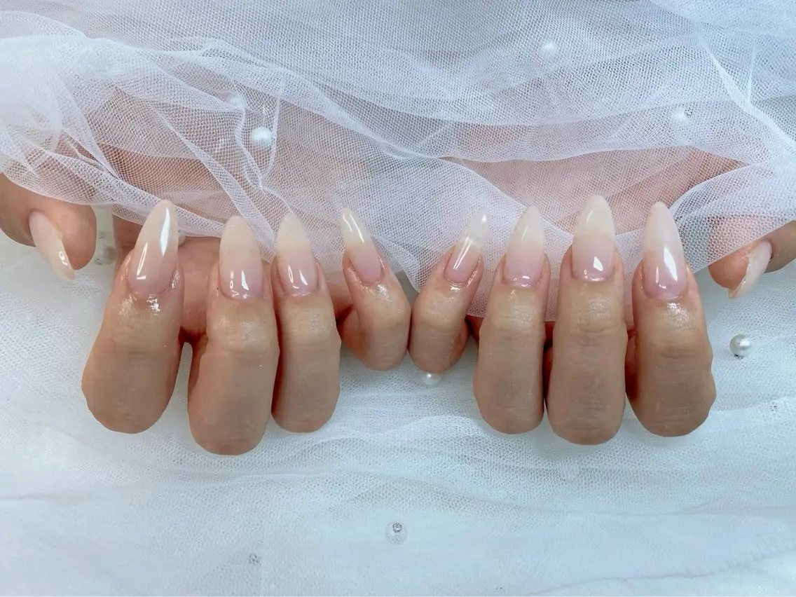 ネイル オフィスネイル シンプルネイル ハンドネイル ハンドケア 心斎橋Salon Epokkuのネイルデザイン