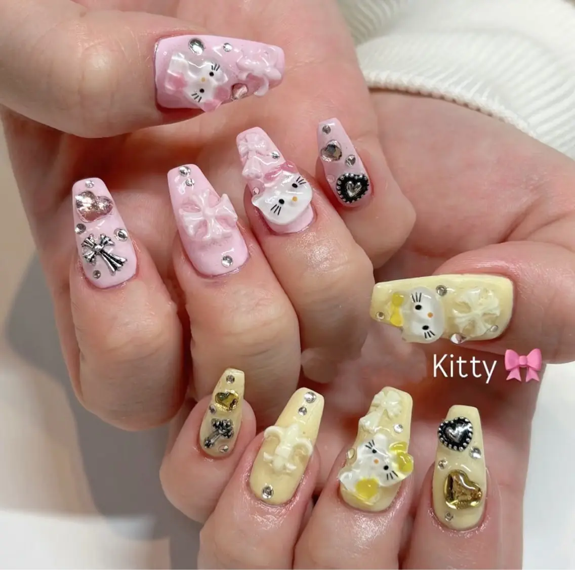 ネイル ハンドネイル 🎀nana🫧 ワンホンネイル🎀のネイルデザイン