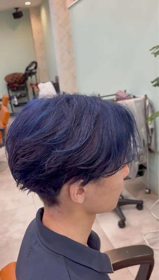 カラー ヘアカラー 中村 温大のヘアスタイル