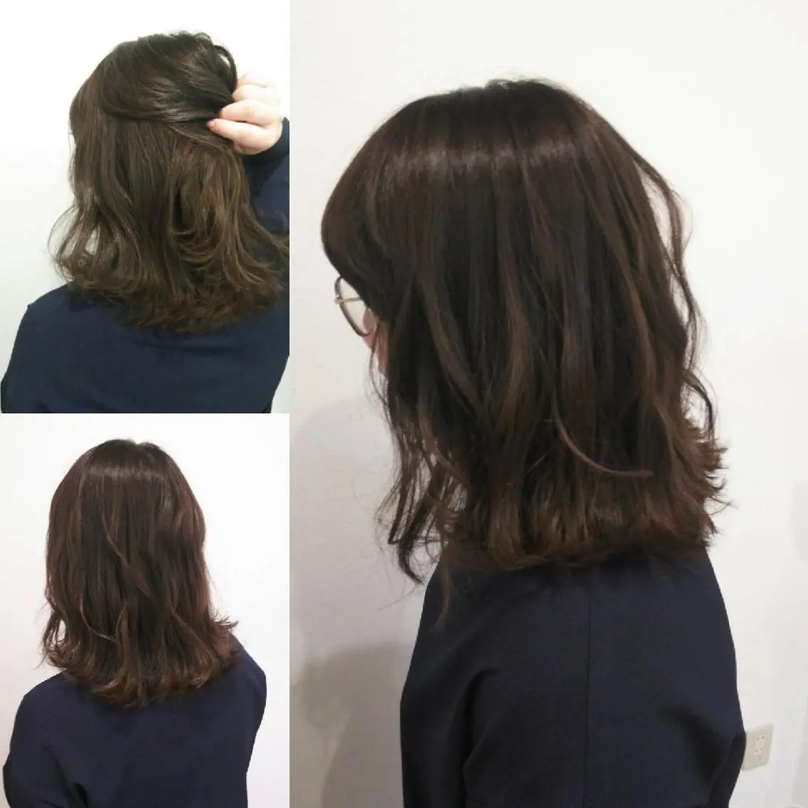 ミディアム カラー パーマ ヘアアレンジ メンズ キッズ ネイル マツエク・マツパ MEGUMI megumiのヘアスタイル