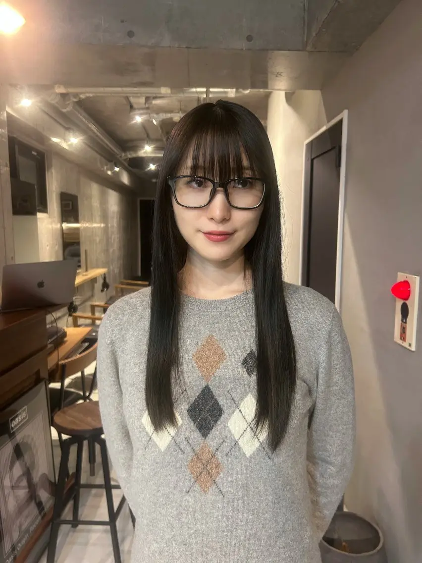 ロング 田中 沙和のヘアスタイル