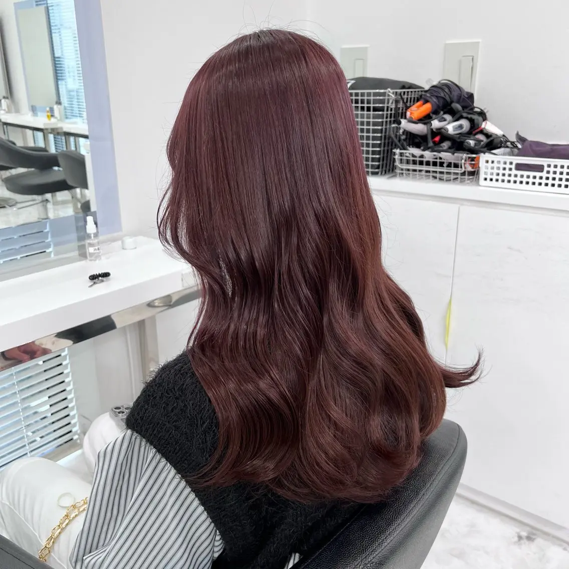 セミロング カラー パーマ ヘアアレンジ カット 縮毛矯正 トリートメント ヘッドスパ ヘアセット 💕トレンドうる艶髪 💕TUNE銀座のヘアスタイル