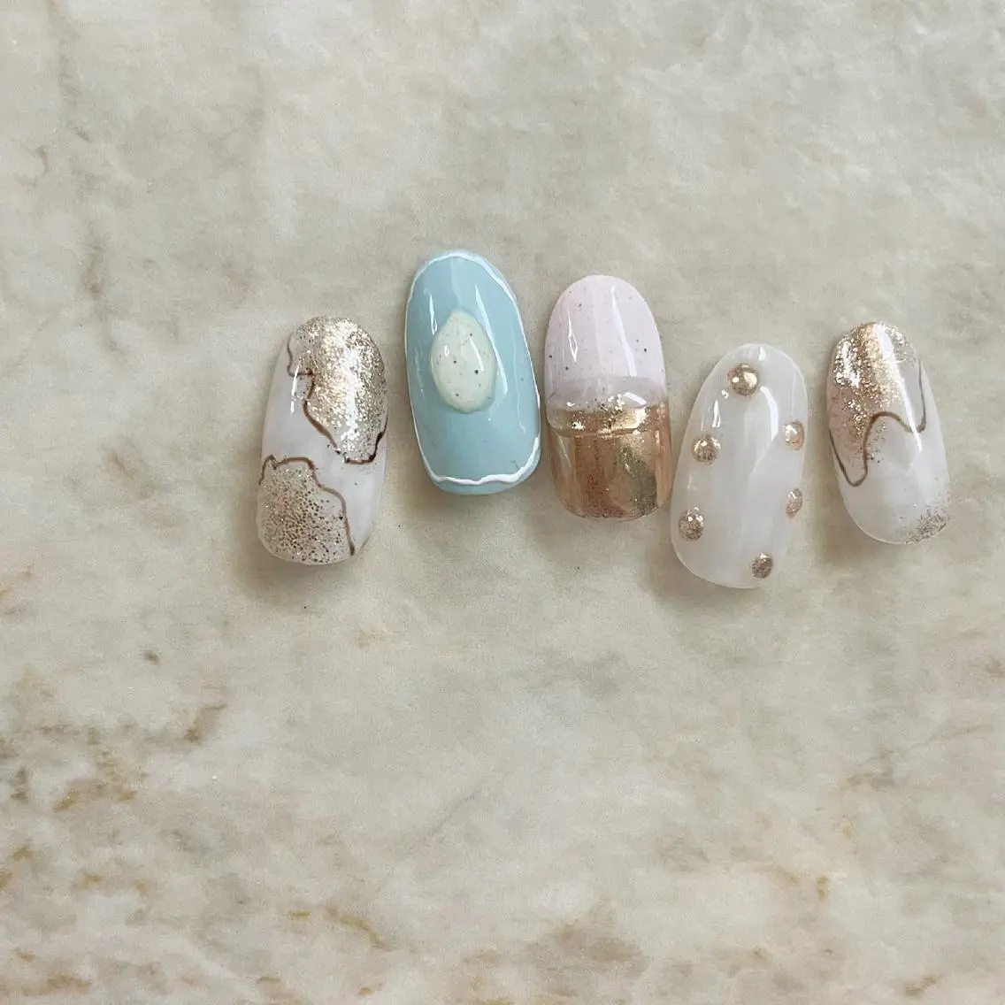 ネイル ニュアンスネイル Radia bykaonailsのネイルデザイン