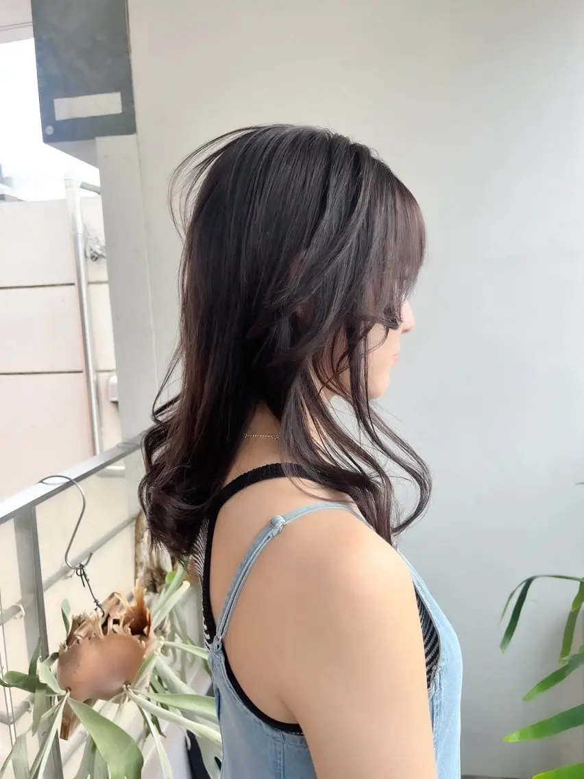 カラー 艶カラー🫧 猿渡 響のヘアスタイル