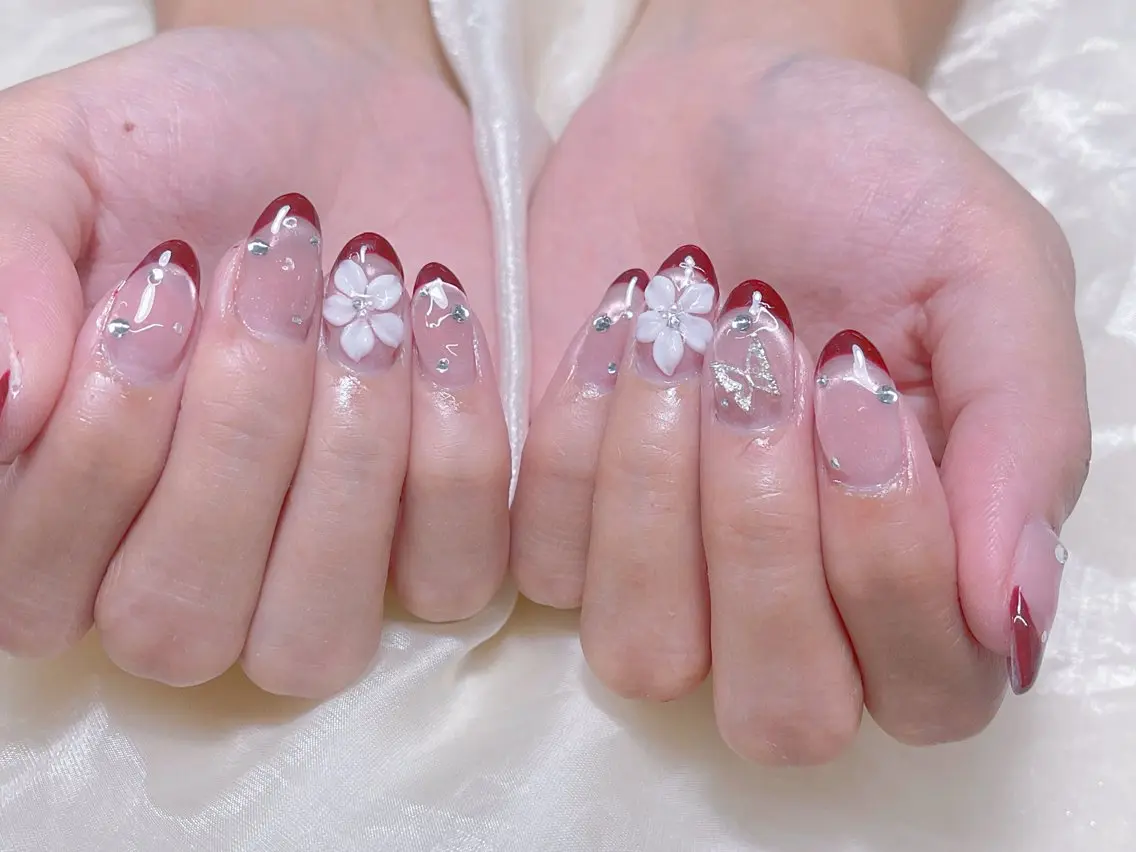 ネイル 🎀ネイルサロン エクラYUI🎀のネイルデザイン