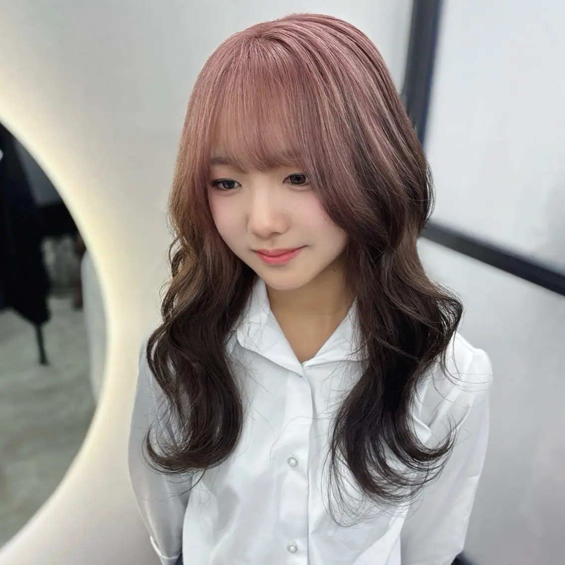 ロング カラー ヘアカラー Ren. 🦋デザインカラーのヘアスタイル