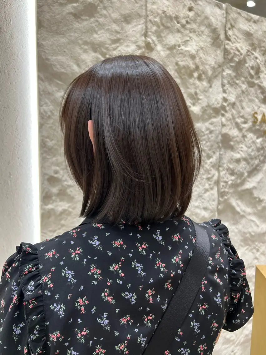 セミロング トリートメント ヘッドスパ 銀座マンツーマン♡ 艶髪/佐藤カコのヘアスタイル