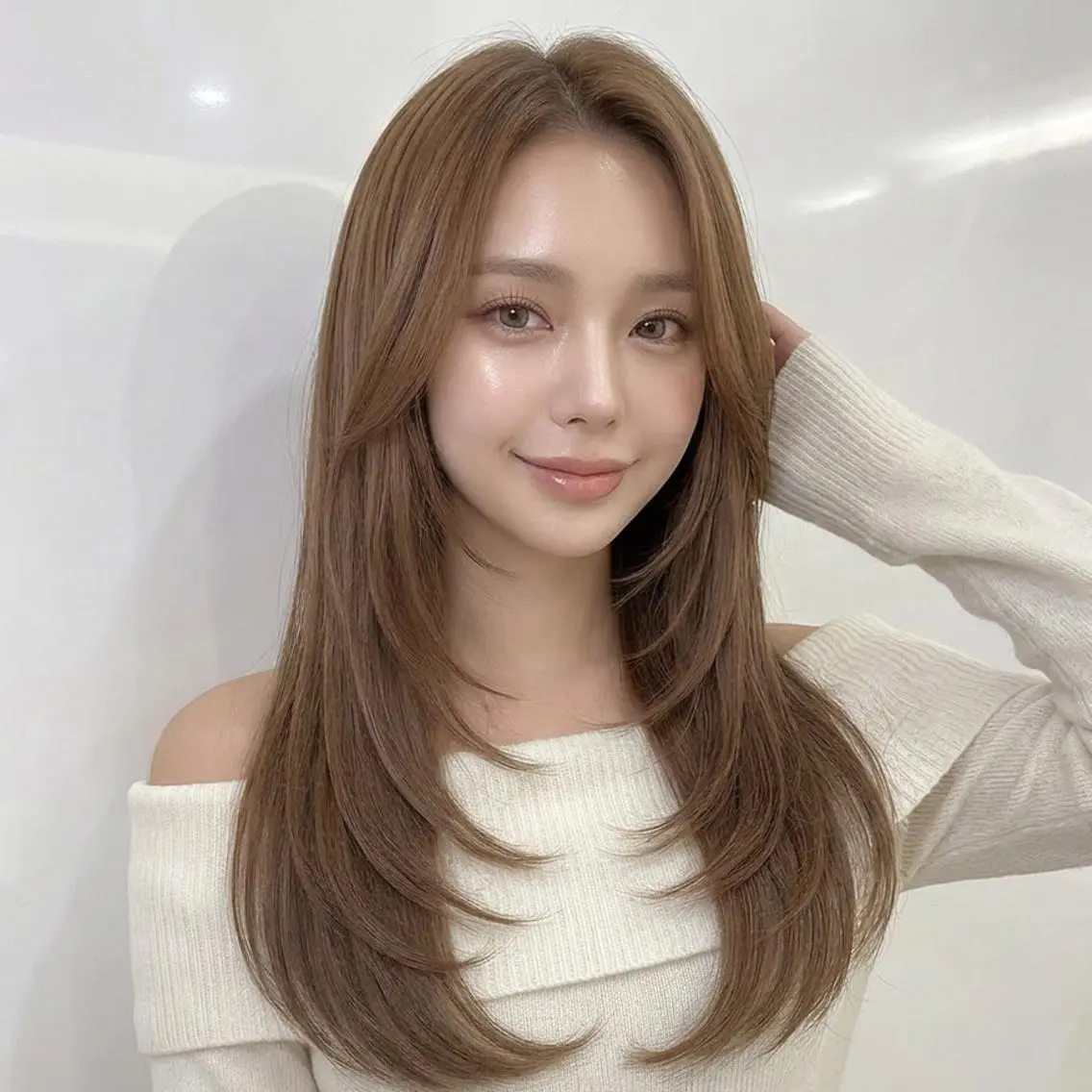 ロング クセ毛解決💠艶髪 縮毛矯正💠棚村竜太のヘアスタイル