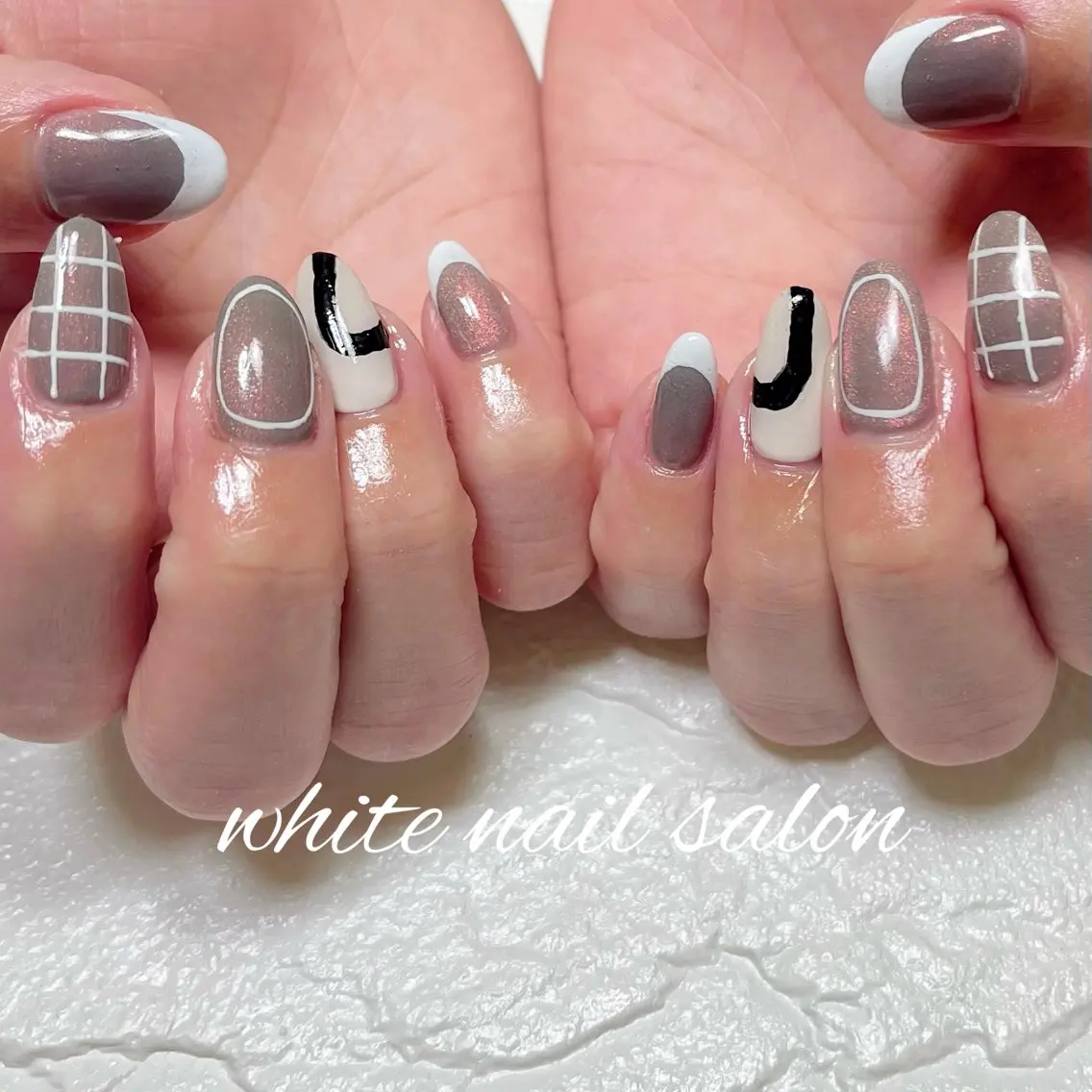 ネイル ハンドネイル white nail salonのネイルデザイン