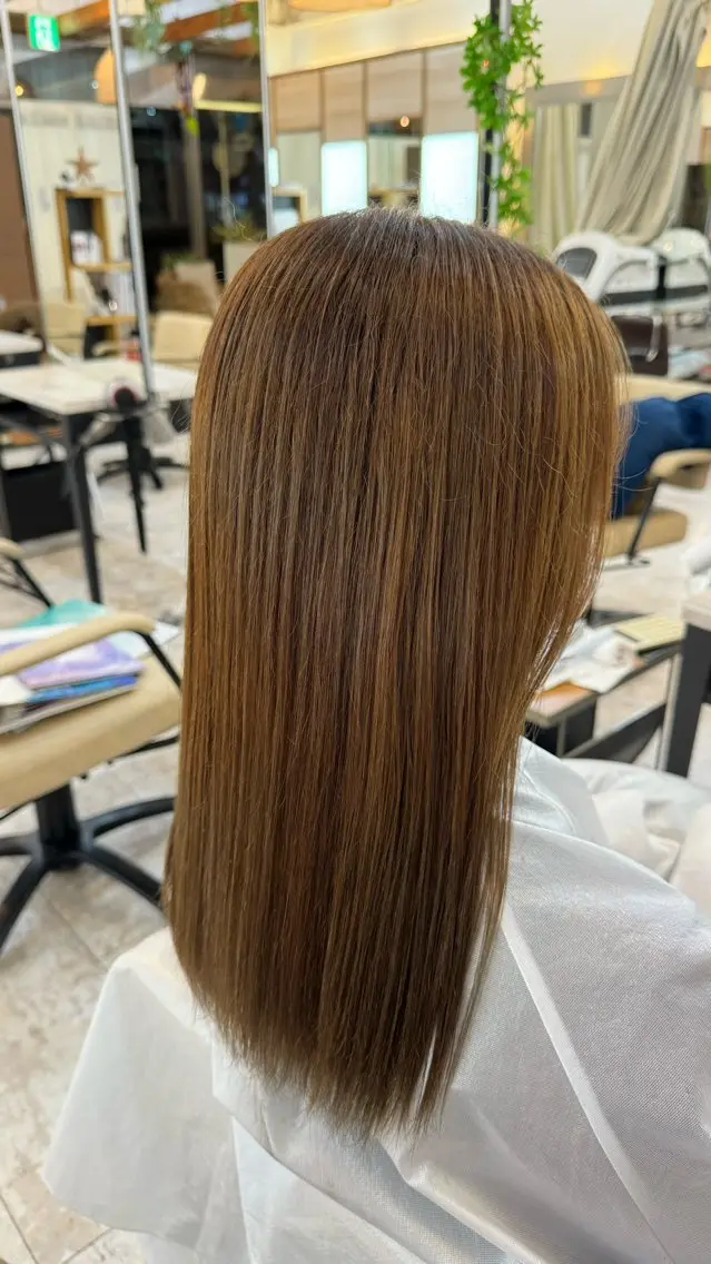 セミロング カラー ヘアカラー 𓂃plaatje koharu🫧🎀のヘアスタイル