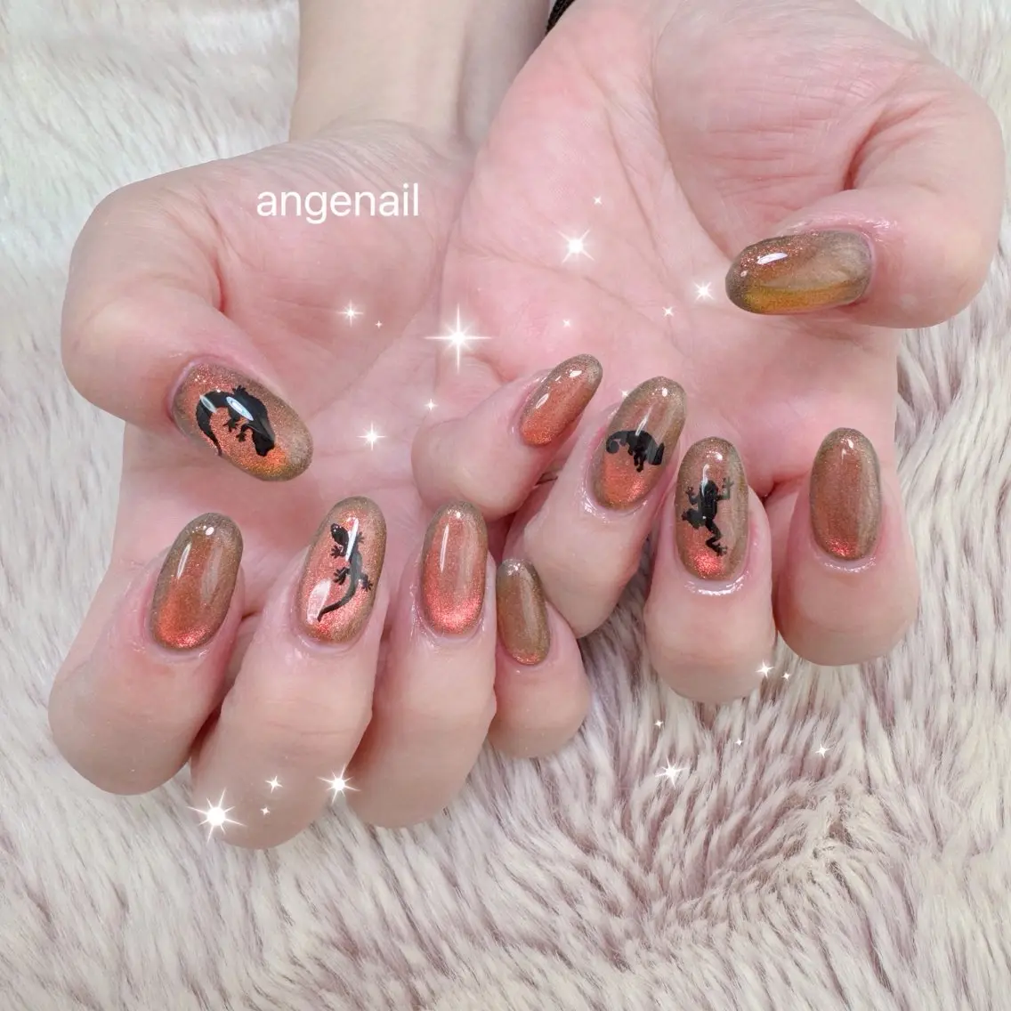 ネイル ハンドネイル オーナーネイリスト MAKIのネイルデザイン