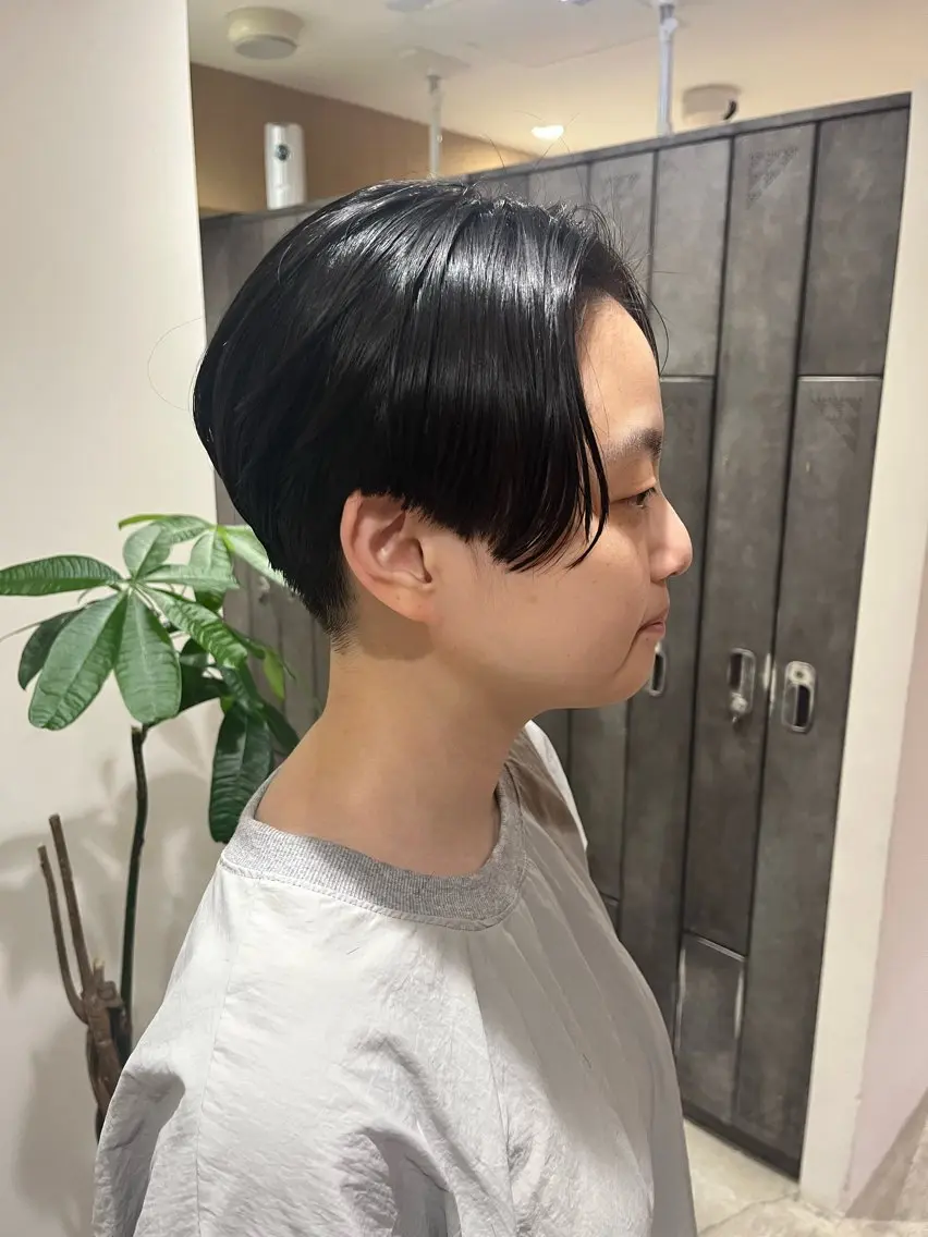ショート ハンサムショート ショートヘア 梅田美容室/カット /Maoのヘアスタイル