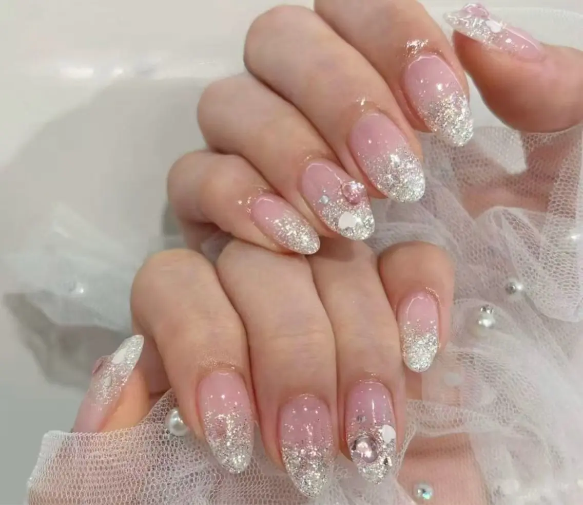 ネイル チークネイル 長さ出し フットネイル フレンチネイル ジェルネイル ハンドネイル Fancy nail salonのネイルデザイン