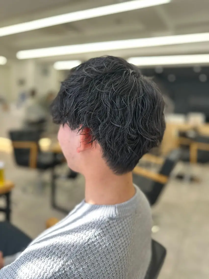 骨格矯正カット+ダメージケア特殊パーマの写真