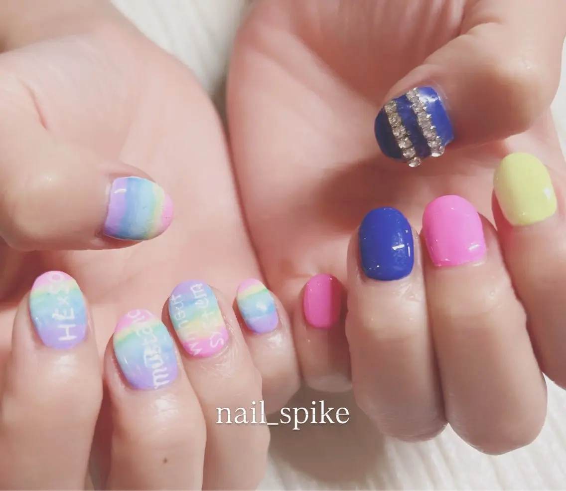ネイル ハンドネイル nail spikeのネイルデザイン
