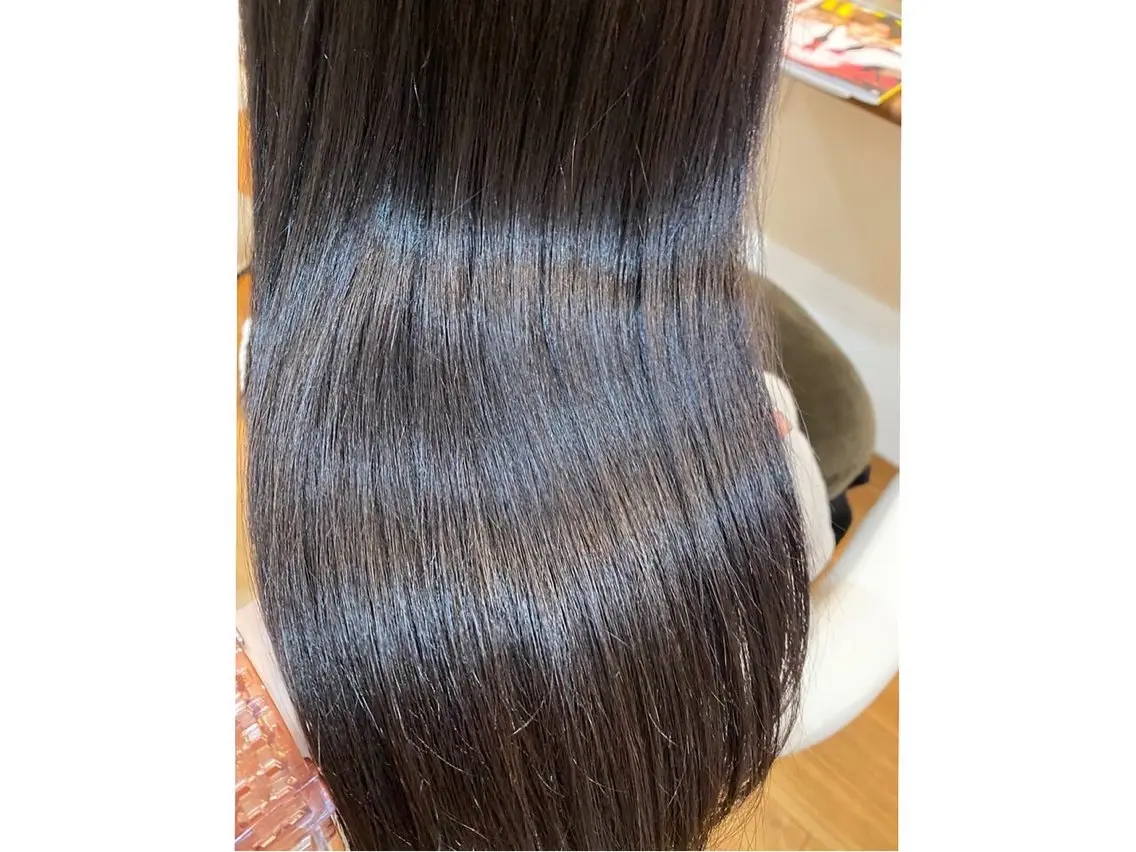 ロング トリートメント カット 縮毛矯正 トリートメント 今在家 玲【自然な 縮毛矯正/メンズ】のヘアスタイル