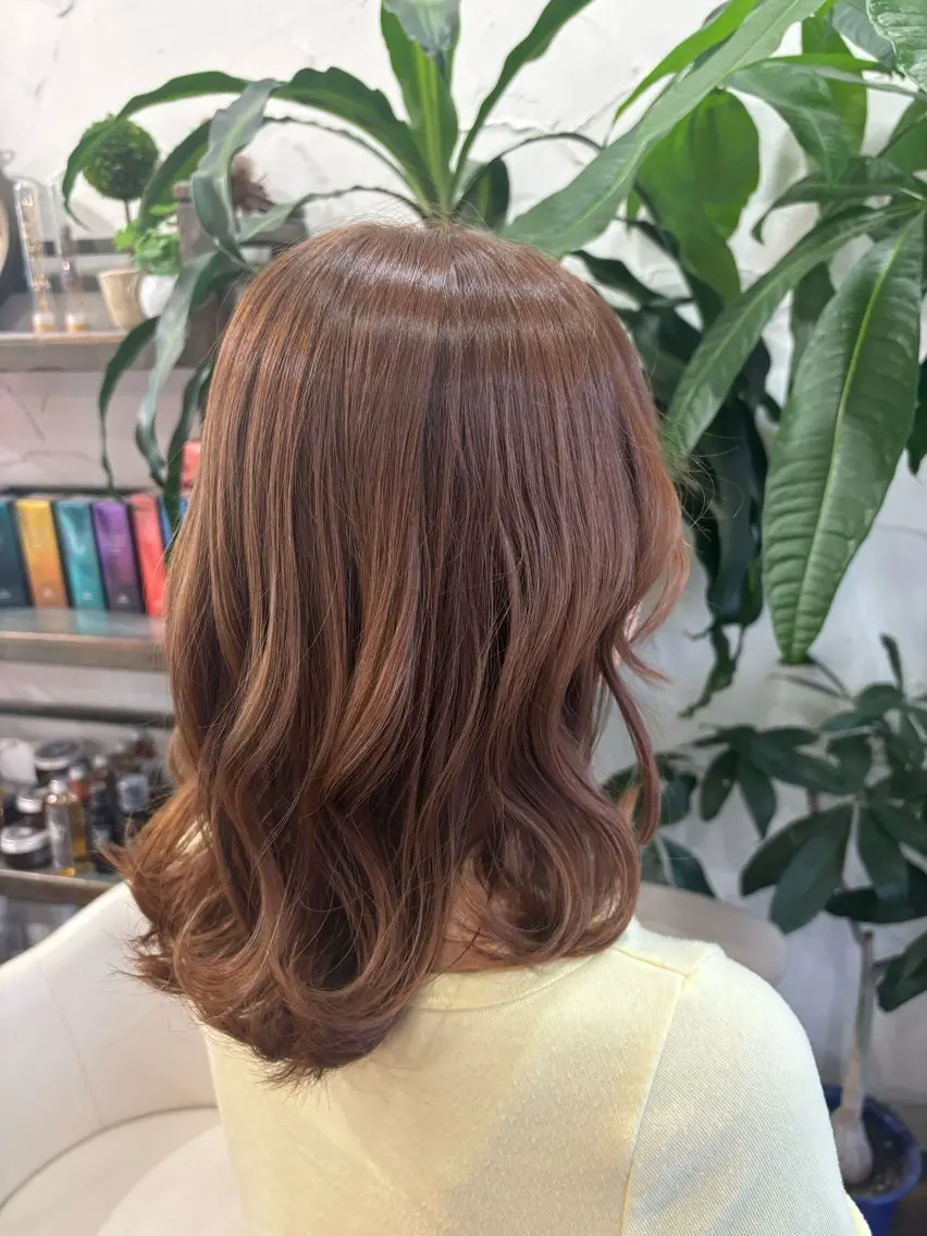 ダメージレスで透明感up🎀ブリーチなしダブルカラー➕1stトリートメント🎀の写真