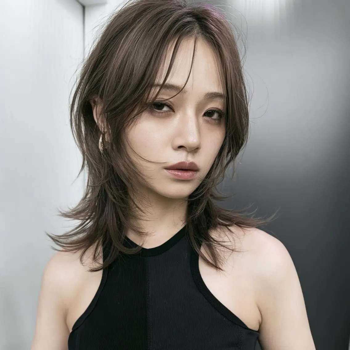 ミディアム カラー ヘアカラー ブリーチ/デザイン ubu🥷🏻のヘアスタイル