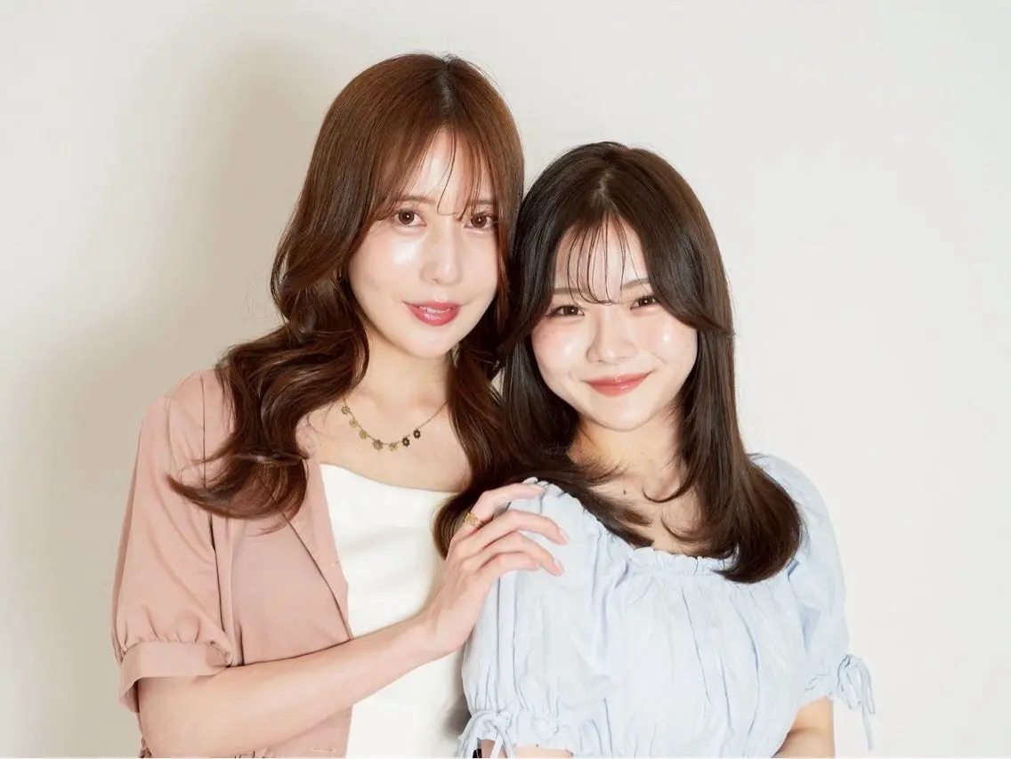 ロング 𝗠𝗜𝗞𝗨︎ ︎✦︎.ワンカラーのヘアスタイル