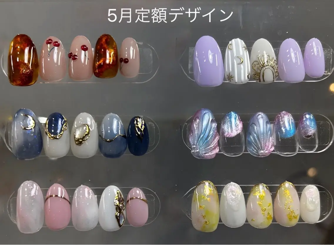 ネイル ハンドネイル 吉川市 ネイルサロンLのネイルデザイン