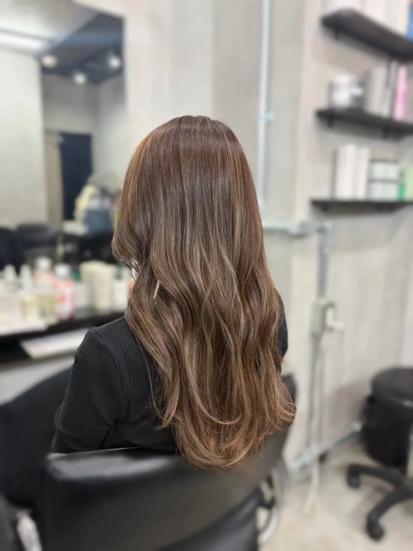 ロング カラー Riho カットモデル様募集中のヘアスタイル