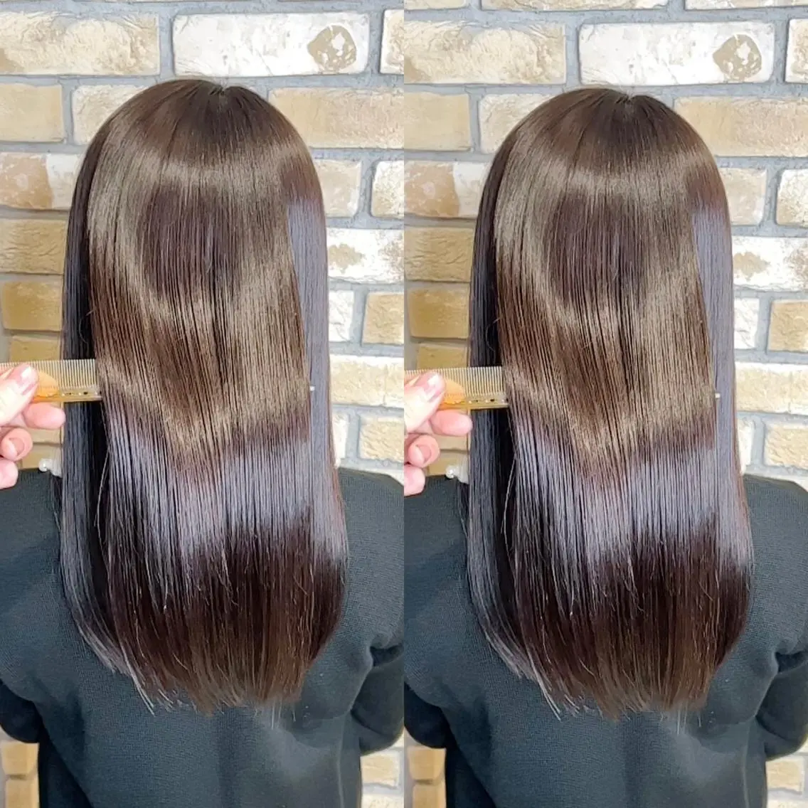 セミロング 🎀艶髪の達人🎀 レイヤー🎀飯田のヘアスタイル