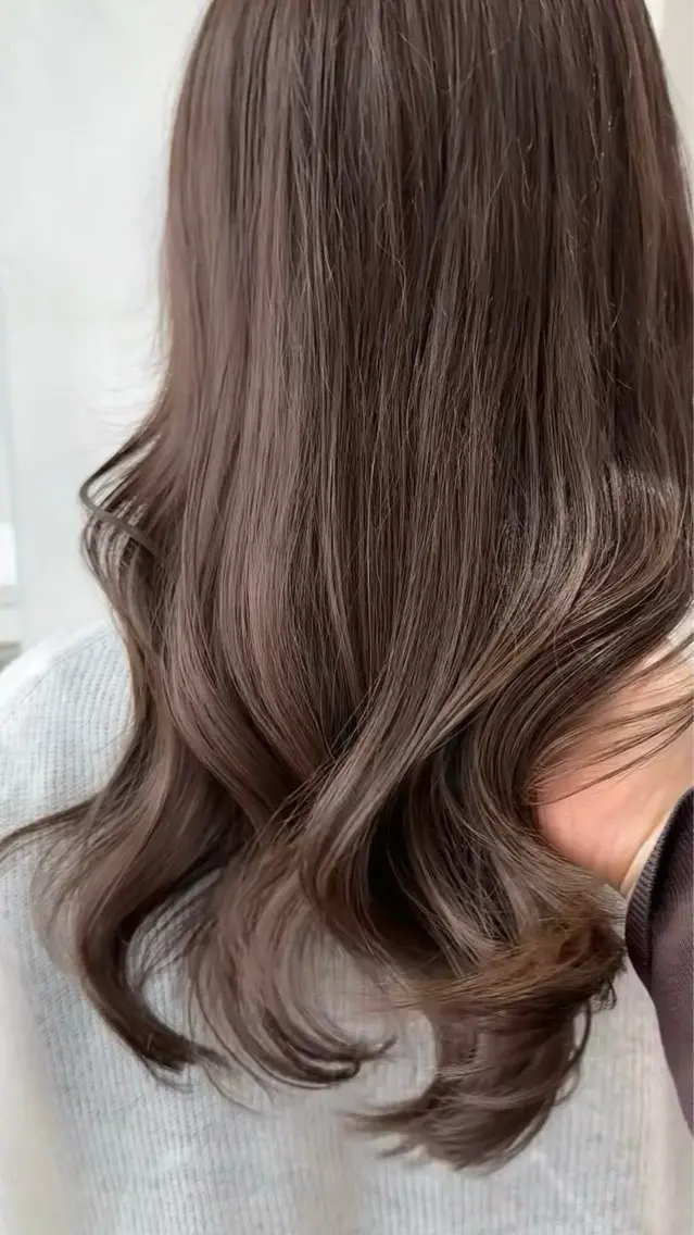 カラー ヘアカラー トリートメント 🍊千葉 未来🍊店長のヘアスタイル