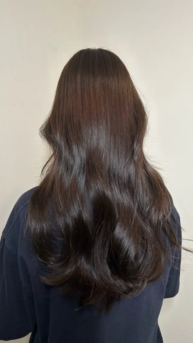ロング カラー カット ヘアカラー トリートメント 小澤 一稀のヘアスタイル