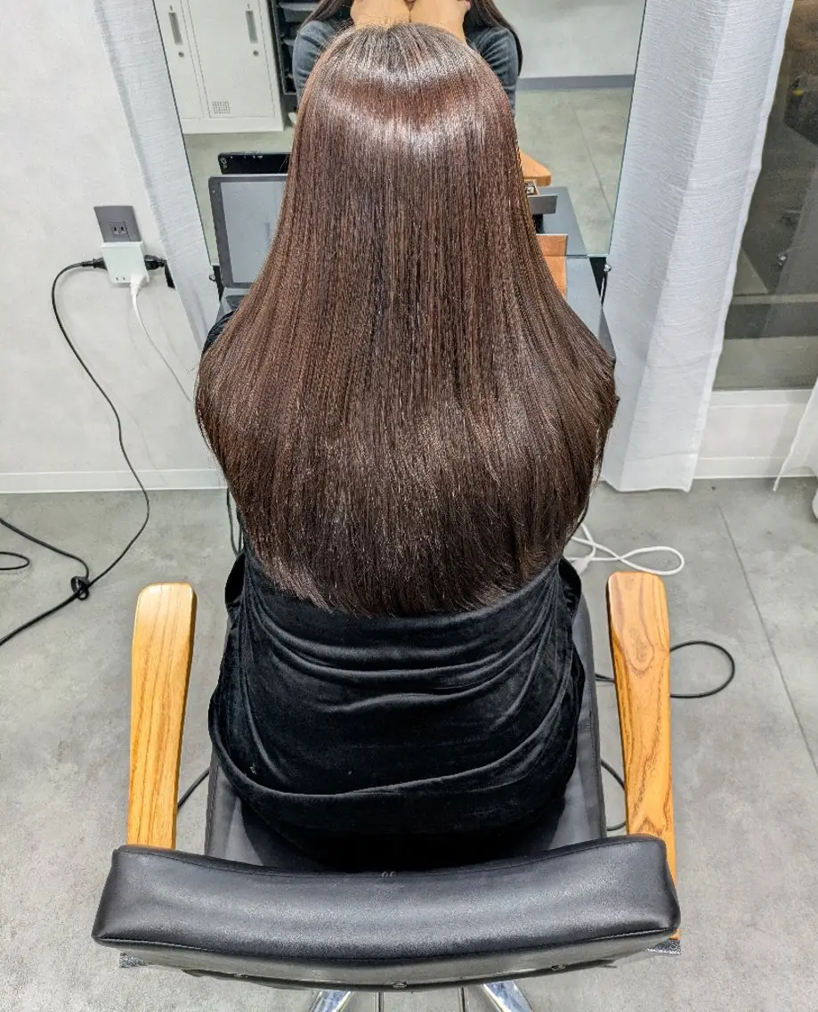 ロング 縮毛矯正 トリートメント 縮毛矯正 ✙✨🩵LIV / マキ🩵✨✙のヘアスタイル