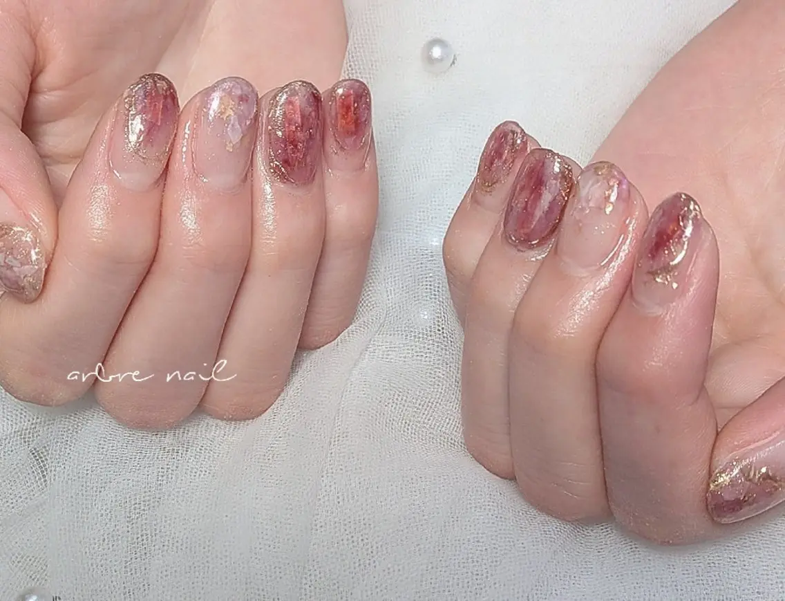 ネイル ✯.。 arbre nail 。✯.のネイルデザイン
