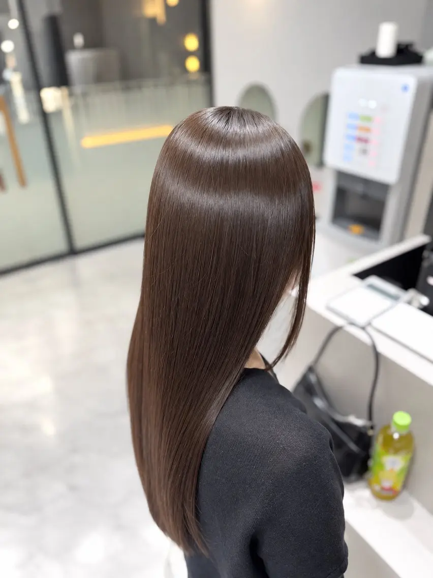 ロング 縮毛矯正 福岡/美髪矯正 TAKETOのヘアスタイル