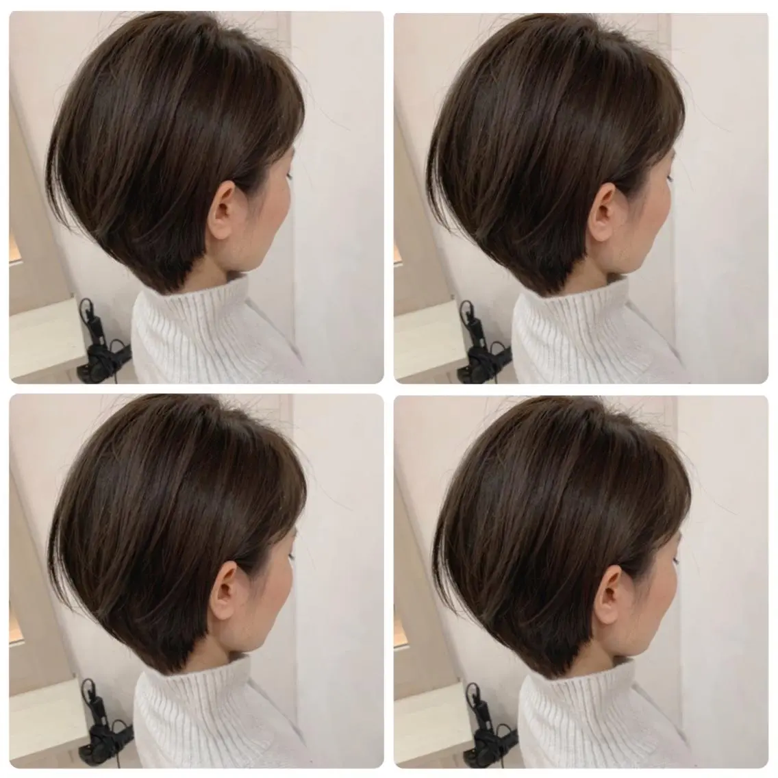 ショート カット トリートメント 京都大人女性ショート 徒歩1分/秋山のヘアスタイル