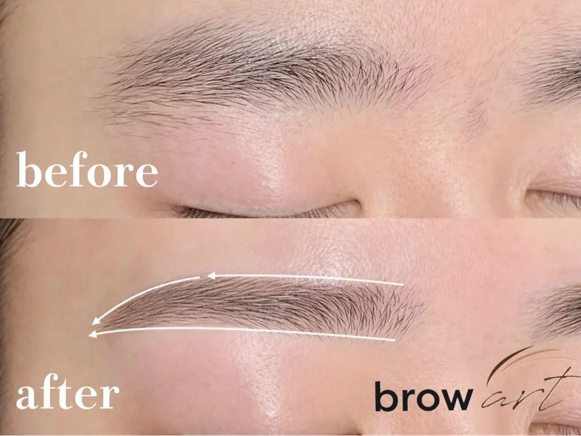 メンズ アイブロウ ワックス脱毛 眉カット その他(アイブロウ) 眉毛専門店brow art上野店　阿部の眉毛・アイブロウイメージ