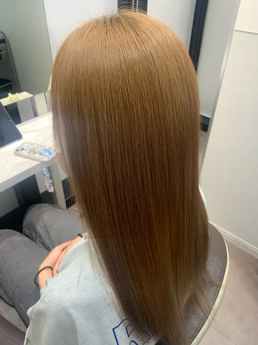 セミロング トリートメント 松田 啓志のヘアスタイル